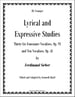 Lyrical and Expressive Studies for Trumpet (Expanded Edition)